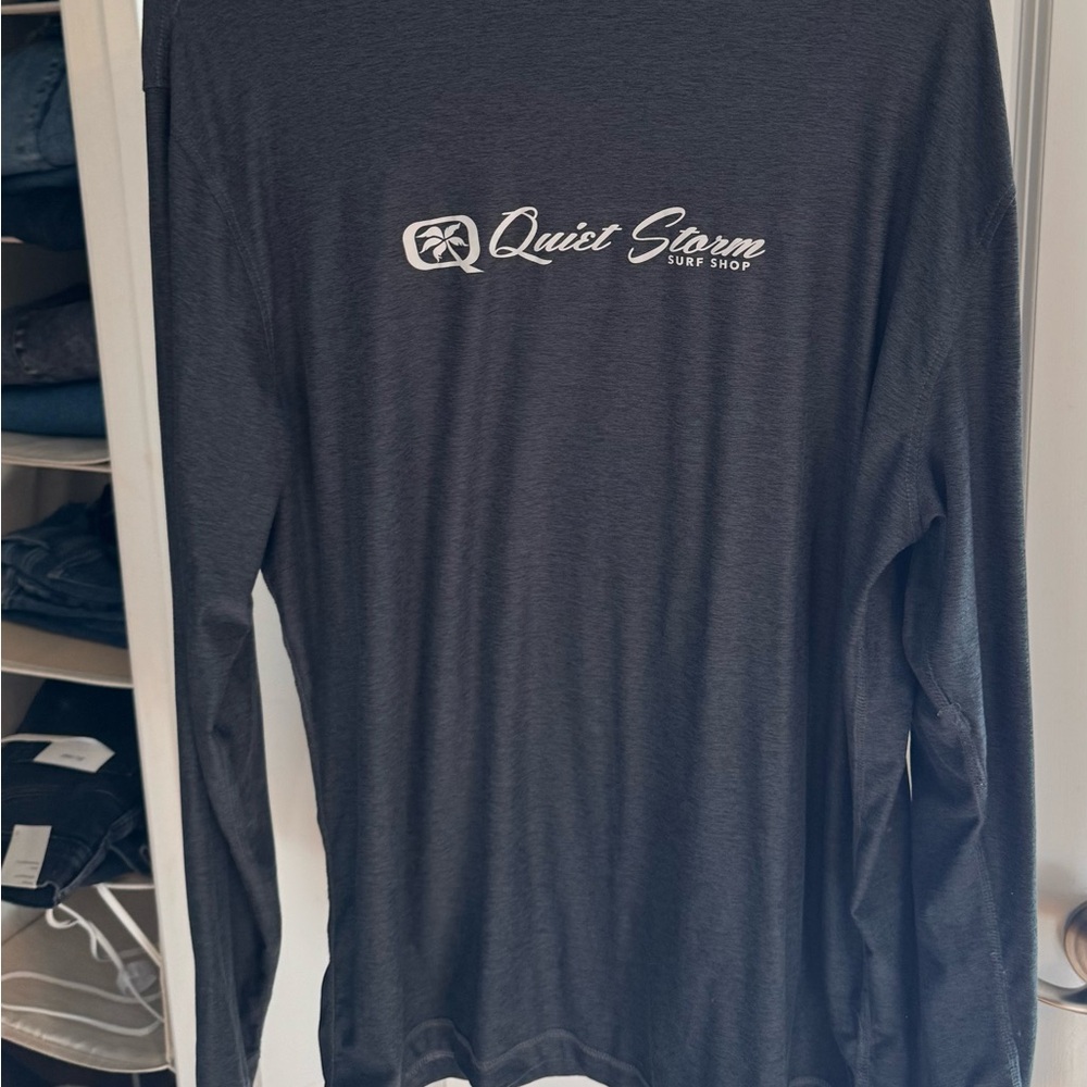 Quiet Storm Charcoal Long Sleeve Tee